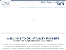 Tablet Screenshot of drstanleyfoster.com